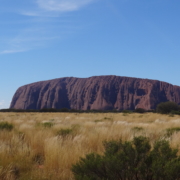 Der Ayers Rock im Northern Territory.