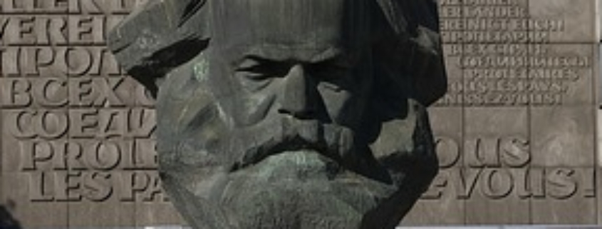 Karl Marx Statue in Leipzig