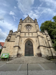 Die St. Johannes Evangelist in Tübingen.